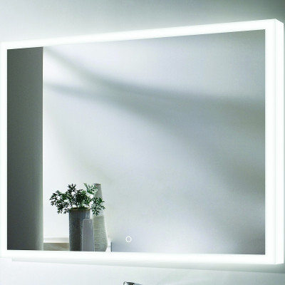 Зеркало в ванную Esbano 100 ESMI2542KD с подсветкой с сенсорным выключателем и подогревом