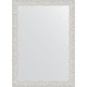 Зеркало настенное Evoform Definite 71х51 BY 3034 в багетной раме Чеканка белая 46 мм  (BY 3034)