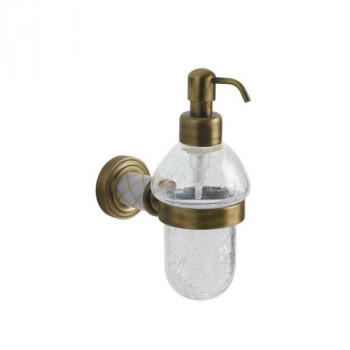Дозатор жидкого мыла Boheme Murano 10912-W-BR бронза