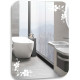 Зеркало в ванную Silver Mirrors Блум 55 ФР-00002363 с рисунком  (ФР-00002363)