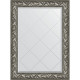 Зеркало настенное Evoform ExclusiveG 106х79 BY 4200 с гравировкой в багетной раме Византия серебро 99 мм  (BY 4200)