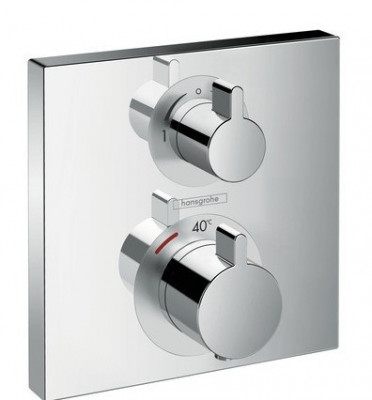 Термостатический смеситель для ванны Hansgrohe Ecostat Square 15714000 (хром)