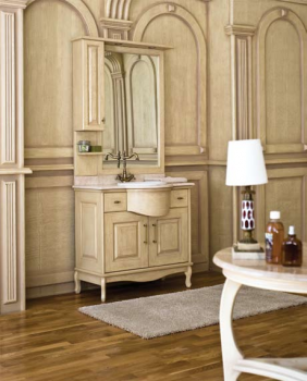 Аллигатор-мебель Capan G(D) (цвет 1015) комплект мебели для ванной, массив дуба