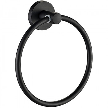 Кольцо для полотенец Haiba HB8704 (металл) черный