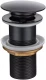 Донный клапан для раковины Allen Brau Priority без перелива, черный матовый (5.31024-31)  (5.31024-31)