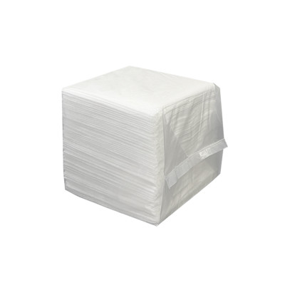 Салфетки бумажные "КЛАССИК" 1-слойные, белые, 17х20 см (64 пачки х 200 листов) MERIDA СБК17-12800
