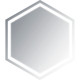 Зеркало подвесное Corozo Теор 70 SD-00000922 с подсветкой сенсорное  (SD-00000922)