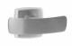 Крючок для ванной двойной Mediclinics medisteel AI0036CS, нержавеющая сталь, матовая поверхность  (AI0036CS)