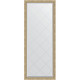 Зеркало напольное Evoform ExclusiveG Floor 198х78 BY 6302 с гравировкой в багетной раме Состаренное серебро с плетением 70 мм  (BY 6302)