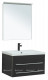 Комплект мебели для ванной Aquanet Верона 75 New черный матовый (00281105)  (00281105)
