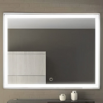 Зеркало в ванную с LED подсветкой Relisan REBECCA Гл000024373, 120x70 прямоугольное