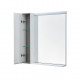 Зеркальный шкаф Aquaton Рене 80 белый, грецкий орех (1A222502NRC80), для ванной  (1A222502NRC80)