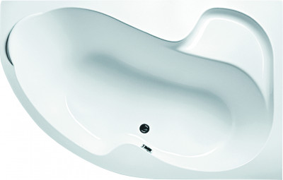 Ванна акриловая Marka One Aura 160x105 R асимметричная 200 л белая (01ау1610п)