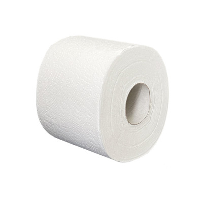 Бумага туалетная 2-слойная бытовая белая (12х52м) MERIDA БТБ05