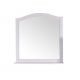 ASB-Woodline 11231 Модерн зеркало 105 см, белый (патина серебро) массив ясеня  (11231)