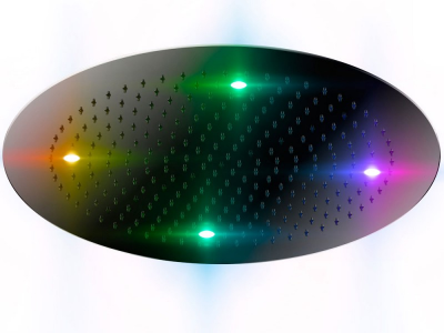 Otler Pearl PD52 круглый душ с подсветкой, 7 цветов, 52см