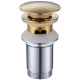 Донный клапан для раковины Caprigo Don 99-534-BRG золотой матовый  (99-534-BRG)