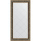 Зеркало настенное Evoform ExclusiveG 161х79 BY 4293 с гравировкой в багетной раме Вензель серебряный 101 мм  (BY 4293)