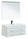 Комплект мебели для ванной Aquanet Верона 90 New белый матовый (00281106)  (00281106)