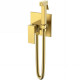 Гигиенический душ со смесителем Boheme Qubic 477-MG золото матовое  (477-MG)