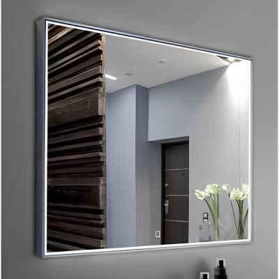 Зеркало в ванную с LED подсветкой Relisan MOLLY Гл000024369, 100x70 прямоугольное
