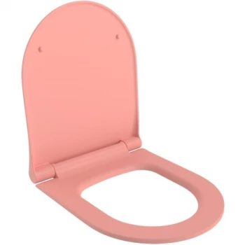 Сиденье для унитаза с микролифтом Ambassador Nord 132T20901S розовый матовый