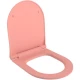 Сиденье для унитаза с микролифтом Ambassador Nord 132T20901S розовый матовый  (132T20901S)