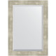Зеркало настенное Evoform Exclusive 71х51 BY 1129 с фацетом в багетной раме Алюминий 61 мм  (BY 1129)