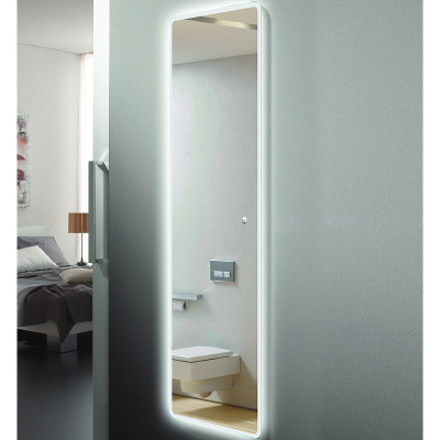 Зеркало в ванную Esbano 48 ESMI2073W с подсветкой с сенсорным выключателем