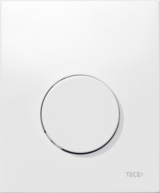 TECE TECEloop Urinal, панель смыва для писсуара пластиковая. Белый. Антибактериальная. 9242640