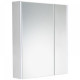 Зеркальный шкаф в ванную Roca Ronda 60 ZRU9303007 с подсветкой бетон белый матовый  (ZRU9303007)