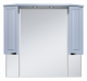Зеркальный шкаф Misty Терра - 110 серый П-Тер02110-0501  (П-Тер02110-0501)