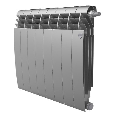 Радиатор Royal Thermo BiLiner 500 /Silver Satin VDR - 8 секций (RTBSSVDR50008)