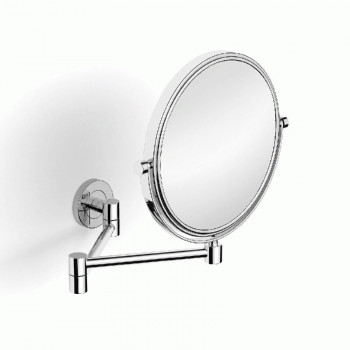 Косметическое зеркало настенное Langberger Burano 70485 поворотное хром 270x360x240 мм