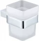 Стакан настенный для ванной Allen Brau Infinity белый/хром (6.21002-00)  (6.21002-00)
