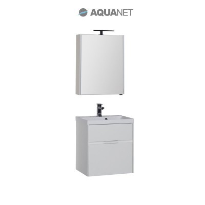 Aquanet Латина 60 00180121 комплект мебели (2 ящика), белый