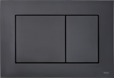 TECEnow Панель смыва для системы двойного смыва, материал пластик, цвет панели черный матовый (9240407)