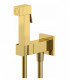 REMER Qubika Q64DO Гигиенический душ в комплекте с прогрессивным смесителем (золото полированное)  (Q64DO)