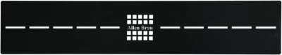 Накладка для сифона Allen Brau Infinity для поддона 90х90, черный браш (8.210N2-BBA)