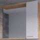 Зеркало со шкафом в ванную Stella Polar Ундина 70 SP-00001061 белое Бунратти  (SP-00001061)