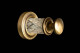 Крючок Boheme Murano 10906-W-BR одинарный бронза /декор белый  (10906-W-BR)