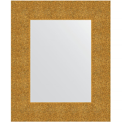 Зеркало настенное Evoform Definite 56х46 BY 3022 в багетной раме Чеканка золотая 90 мм