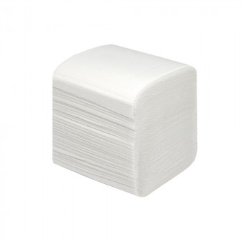 Бумага туалетная листовая 2-слойная супербелая ТОП (30 пачек х 200 листов) MERIDA TB5403