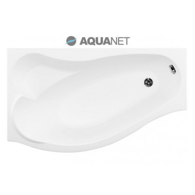 Aquanet Palma 00205737 ванна без гидромассажа, 170 см х 90/60 см, левая