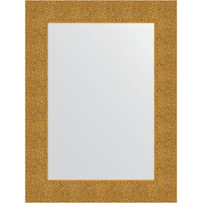 Зеркало настенное Evoform Definite 80х60 BY 3054 в багетной раме Чеканка золотая 90 мм