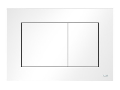 TECEnow Панель смыва для системы двойного смыва, материал пластик, цвет панели белый (9240400)