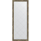 Зеркало напольное Evoform ExclusiveG Floor 198х78 BY 6305 с гравировкой в багетной раме Старое дерево с плетением 70 мм  (BY 6305)