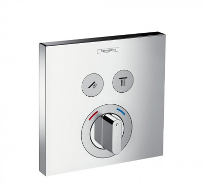 Термостатический смеситель для душа Hansgrohe ShowerSelect 15768000 (хром)