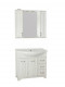 Комплект мебели Style Line Олеандр-2 90, рельеф пастель  (ЛС-00000484+ЛС-00000485+ЛС-00000152)