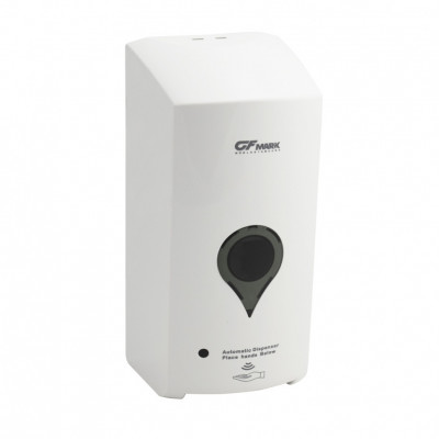GFmark 715 – Сенсорный дозатор для антисептиков, белый АБС пластик, 1000 мл